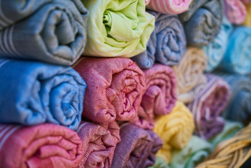 Fabric Scrap Wall Tapestry