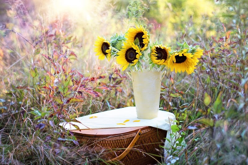 Egg Carton Flower Bouquet