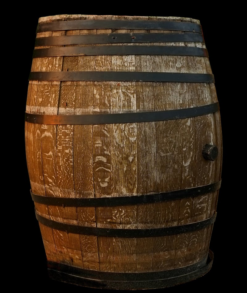 Wine Barrel Table
